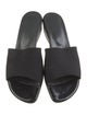 Stuart Weitzman Leather Slides