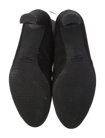 Stuart Weitzman Suede Lace-Up Boots