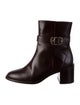 Stuart Weitzman Leather Moto Boots