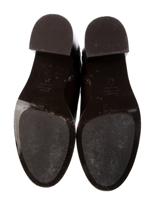 Stuart Weitzman Leather Moto Boots