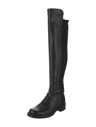 Stuart Weitzman Leather Riding Boots