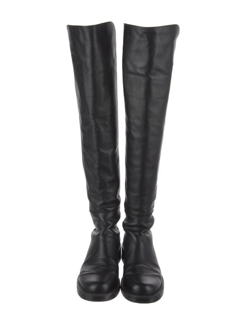 Stuart Weitzman Leather Riding Boots