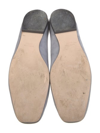 Stuart Weitzman Suede Tassel Accents Loafers