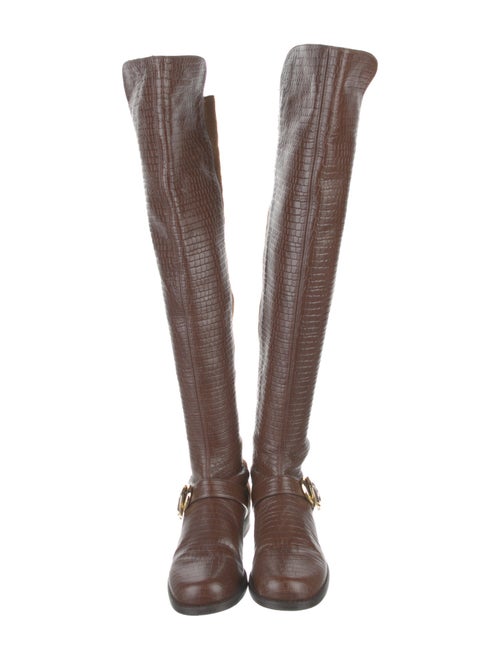 Stuart Weitzman Leather Riding Boots