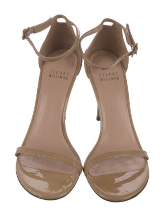 Stuart Weitzman Patent Leather Sandals