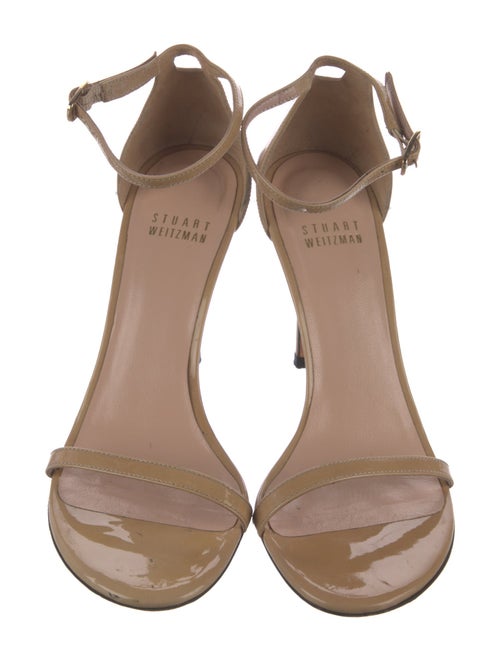 Stuart Weitzman Patent Leather Sandals