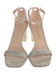 Stuart Weitzman Glitter Glitter Accents Sandals