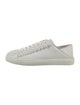 Stuart Weitzman Leather Beaded Accents Sneakers