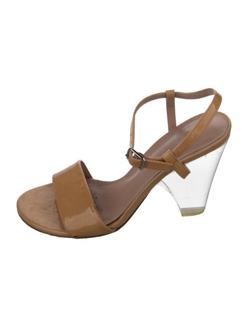 Stuart Weitzman Patent Leather Sandals