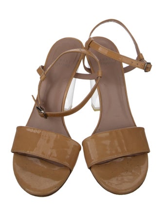 Stuart Weitzman Patent Leather Sandals