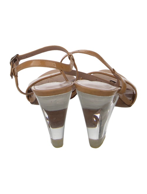 Stuart Weitzman Patent Leather Sandals