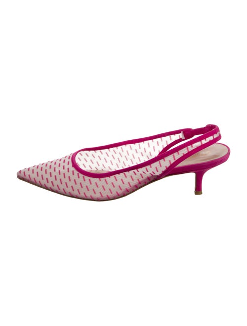 Stuart Weitzman Mesh Slingback Pumps