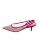 Stuart Weitzman Mesh Slingback Pumps