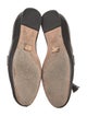 Stuart Weitzman Leather Tassel Accents Loafers
