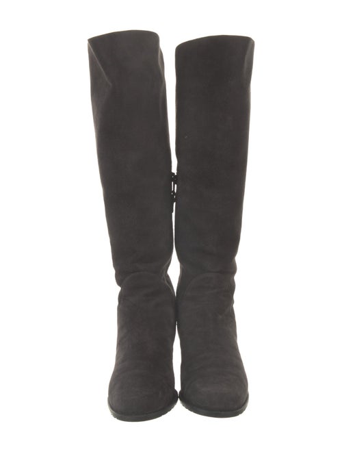 Stuart Weitzman Suede Riding Boots