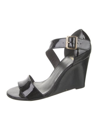 Stuart Weitzman Patent Leather Sandals