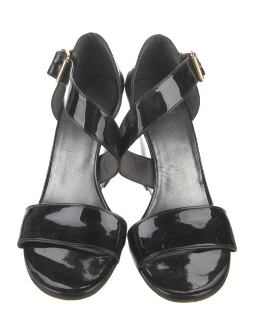 Stuart Weitzman Patent Leather Sandals