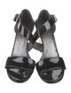 Stuart Weitzman Patent Leather Sandals