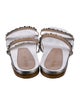 Stuart Weitzman Leather Slides