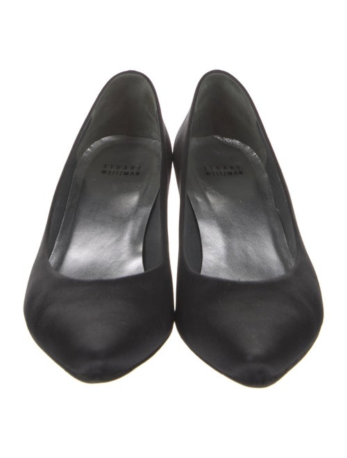 Stuart Weitzman Satin Pumps
