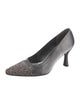 Stuart Weitzman Crystal Embellishments Pumps