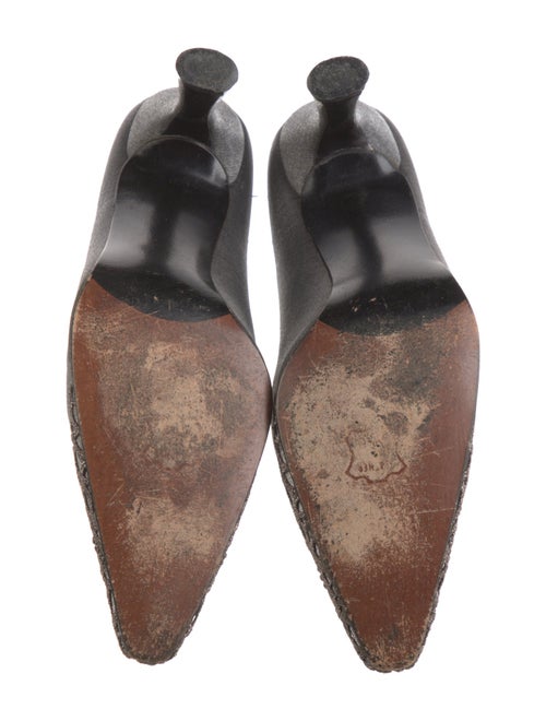 Stuart Weitzman Crystal Embellishments Pumps