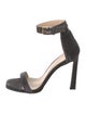 Stuart Weitzman Glitter Accents Sandals