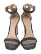 Stuart Weitzman Glitter Accents Sandals