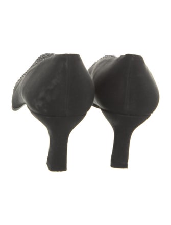 Stuart Weitzman Crystal Embellishments Pumps