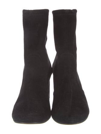 Stuart Weitzman Suede Sock Boots