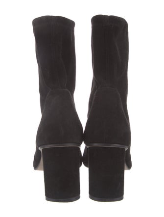 Stuart Weitzman Suede Sock Boots