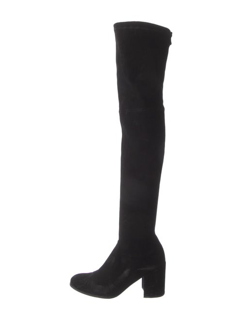 Stuart Weitzman Suede Sock Boots