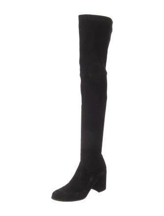 Stuart Weitzman Suede Sock Boots