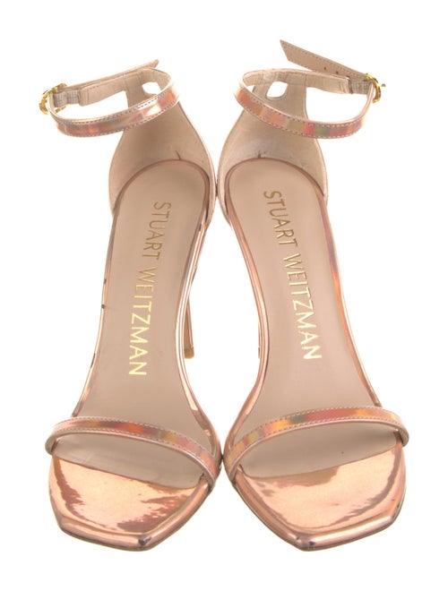 Stuart Weitzman Patent Leather Sandals
