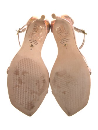 Stuart Weitzman Patent Leather Sandals