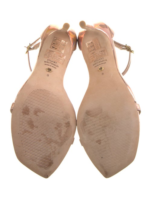 Stuart Weitzman Patent Leather Sandals