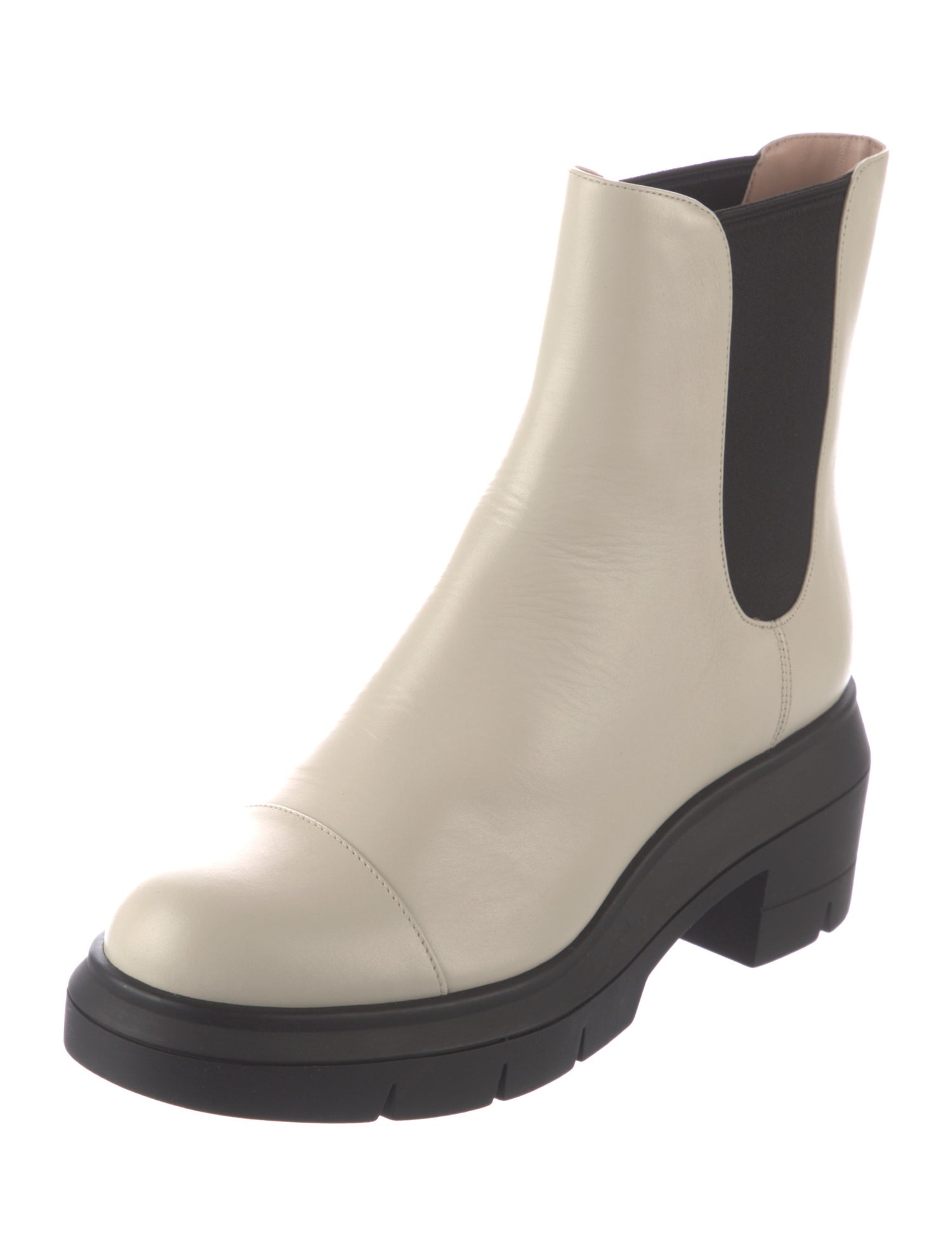 Stuart Weitzman Leather Chelsea Boots