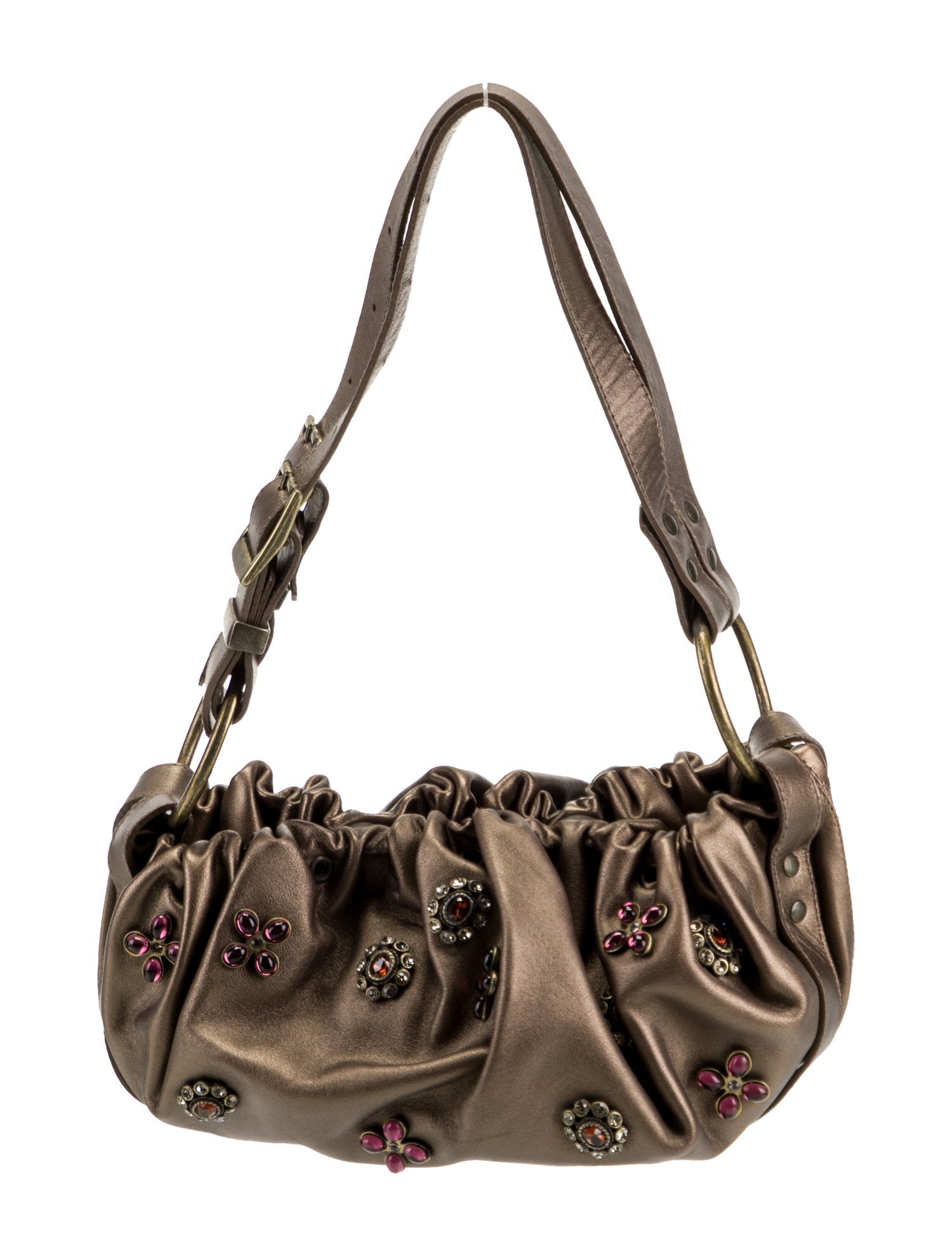 Stuart Weitzman Leather Shoulder Bag