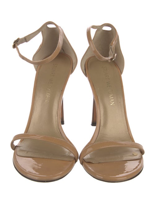 Stuart Weitzman Patent Leather Sandals