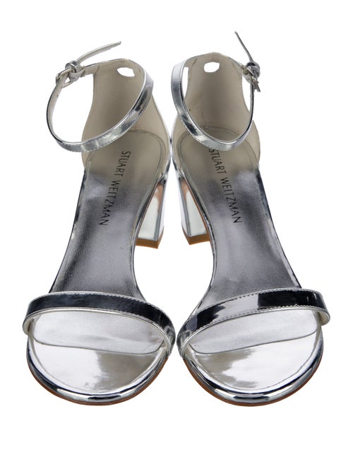 Stuart Weitzman Patent Leather Sandals