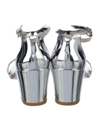 Stuart Weitzman Patent Leather Sandals