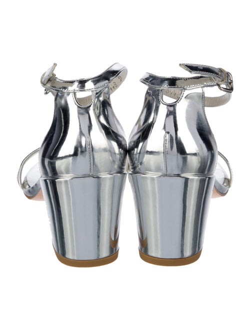 Stuart Weitzman Patent Leather Sandals