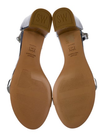 Stuart Weitzman Patent Leather Sandals