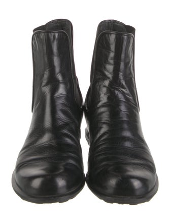 Stuart Weitzman Leather Chelsea Boots