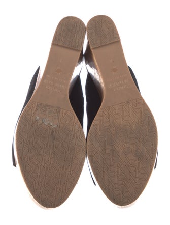 Stuart Weitzman Suede Slides