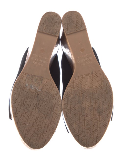 Stuart Weitzman Suede Slides