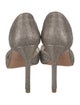 Stuart Weitzman Glitter Glitter Accents D'Orsay Pumps