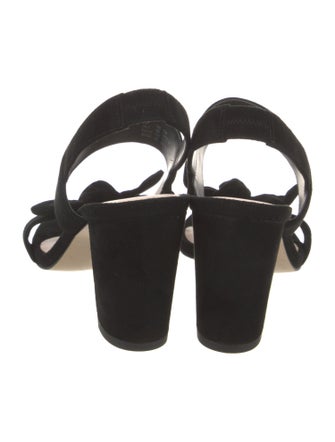 Stuart Weitzman Suede Slingback Sandals