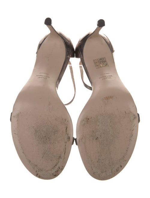 Stuart Weitzman Patent Leather Sandals