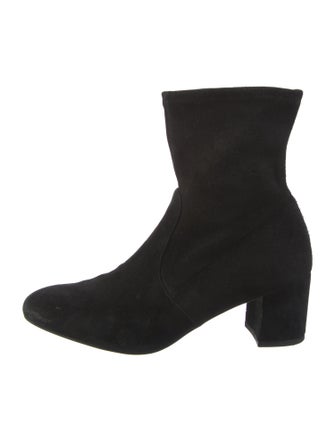 Stuart Weitzman Suede Sock Boots